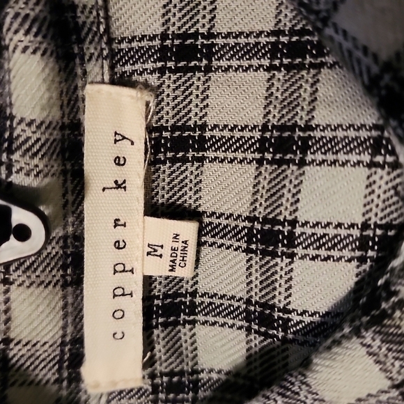 NWT Cooper Kay Black and White Junior Size Plaid Dress - Picture 5 of 6